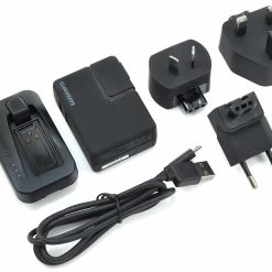 Chargeur Sram ETap AXS International Avec Câble USB émetteur + Adapteur US/EU/GB