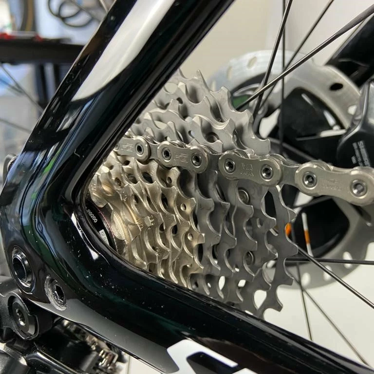 Werideon Cycling Shop Specialized S-Works Tarmac SL7 - Green Tint Fade - SANS ROUES !NEUF! 4 Werideon Cycling Shop Specialized S-Works Tarmac SL7 - Green Tint Fade - SANS ROUES !NEUF! – Image 4