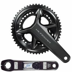 Pédalier SHIMANO ULTEGRA R8100 12v Avec Manivelle Gauche Capteur De Puissance Stages Cycling