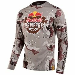 Maillot Manches Longues VTT Sprint RedBull Rampage 2022 Troy Lee Designs -Route Soldes maillot manches longues vtt troy lee designs sprint redbull rampage camo 2022