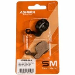 Plaquettes ASHIMA AD0206-SM Semi Metal MAGURA Louise 2007 Marta 2009 Julie HD -Route Soldes plaquettes ashima ad0206 sm semi metal magura louise 2007 marta 2009 julie hd 1