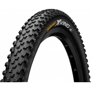 Pneu CONTINENTAL X-KING 27,5x2.40 Tubeless Ready Pure Grip Souple 1 Pneu CONTINENTAL X-KING 27,5x2.40 Tubeless Ready Pure Grip Souple