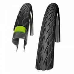 Pneu SCHWALBE MARATHON 700x28 28"x1.10 GreenGuard TwinSkin EC Rigide -Route Soldes pneu schwalbe marathon 700x28 28x110 greenguard twinskin ec rigide 2